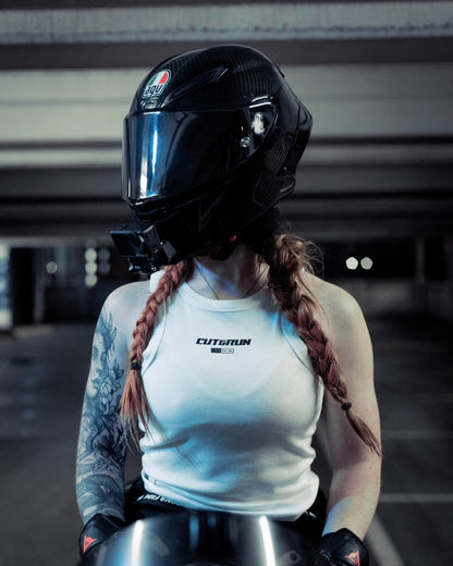 TEAM LOGO VEST - WHITE
