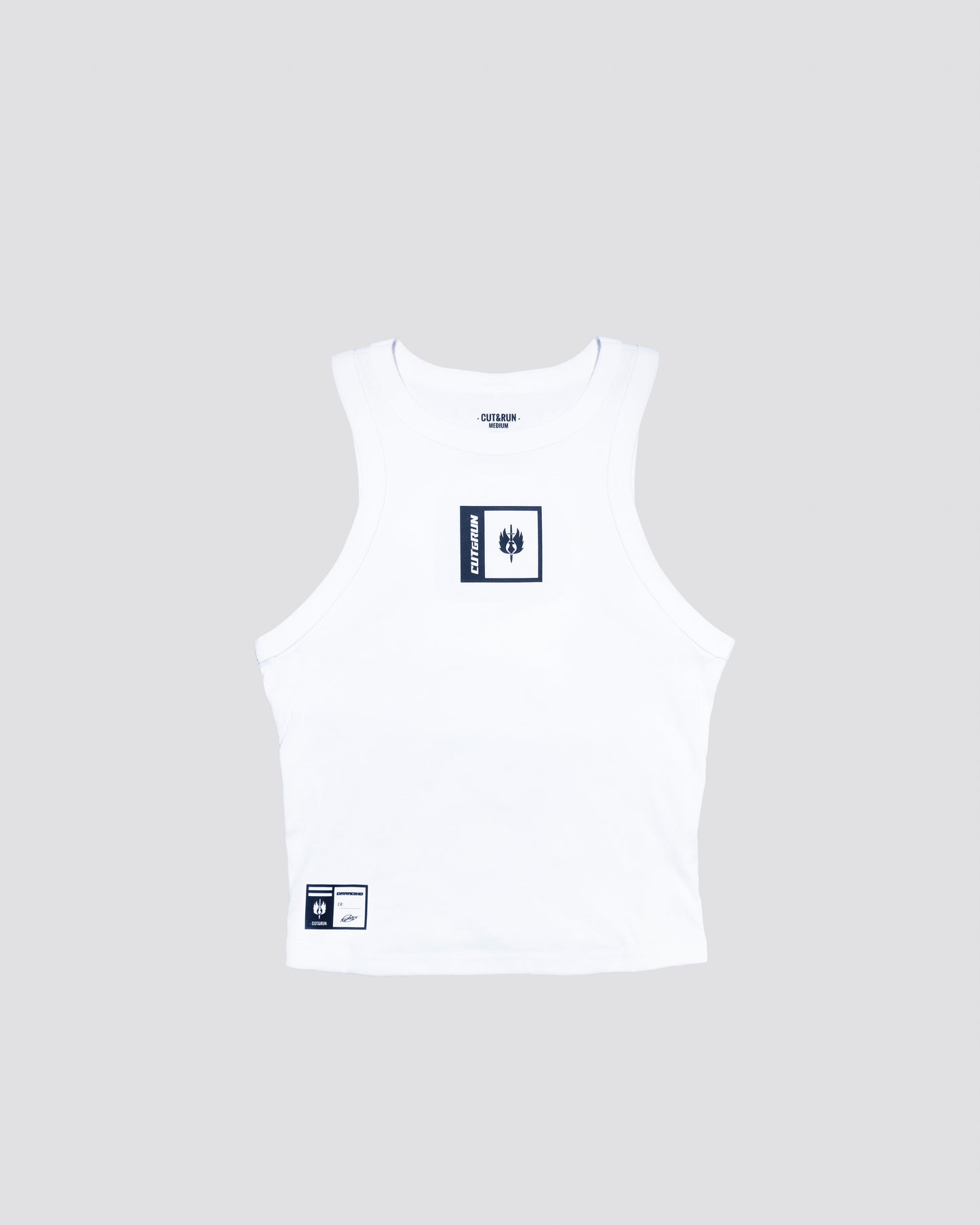 TEAM EMBLEM VEST - WHITE