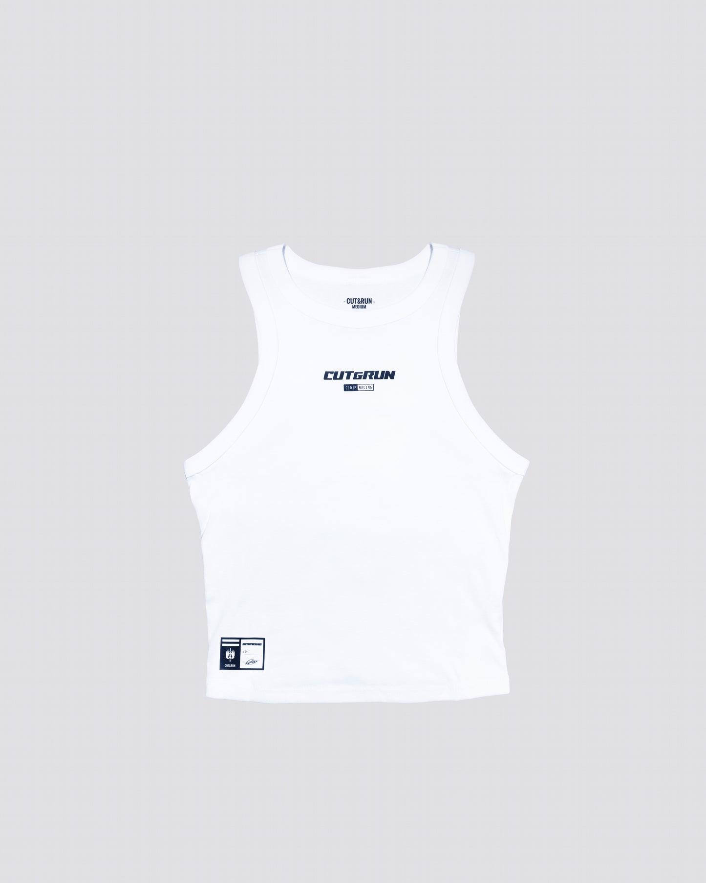 TEAM LOGO VEST - WHITE