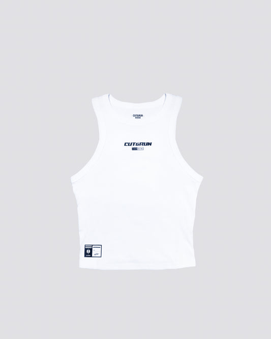 TEAM LOGO VEST - WHITE